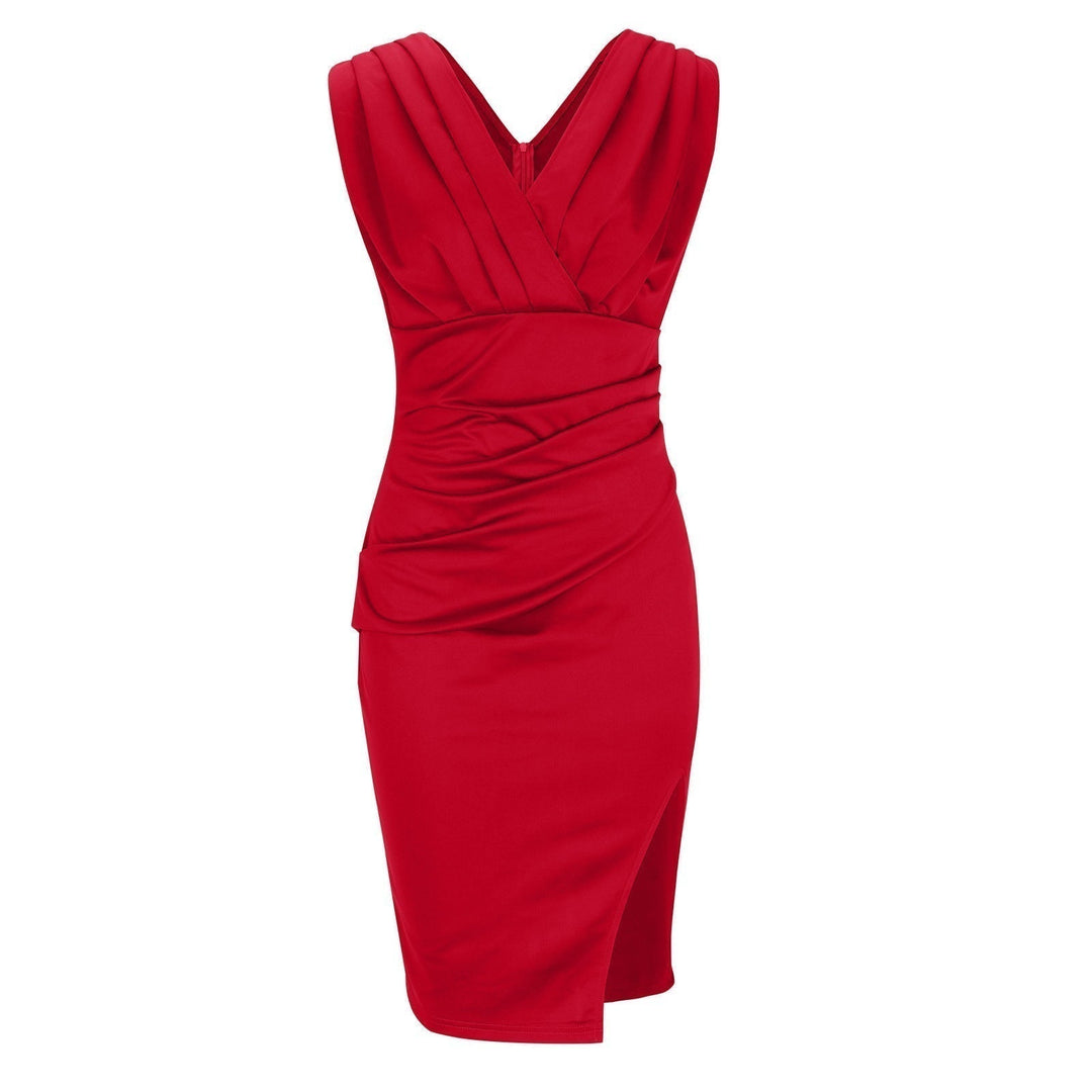 Soreli - Draped Stretch Knit Midi Dress