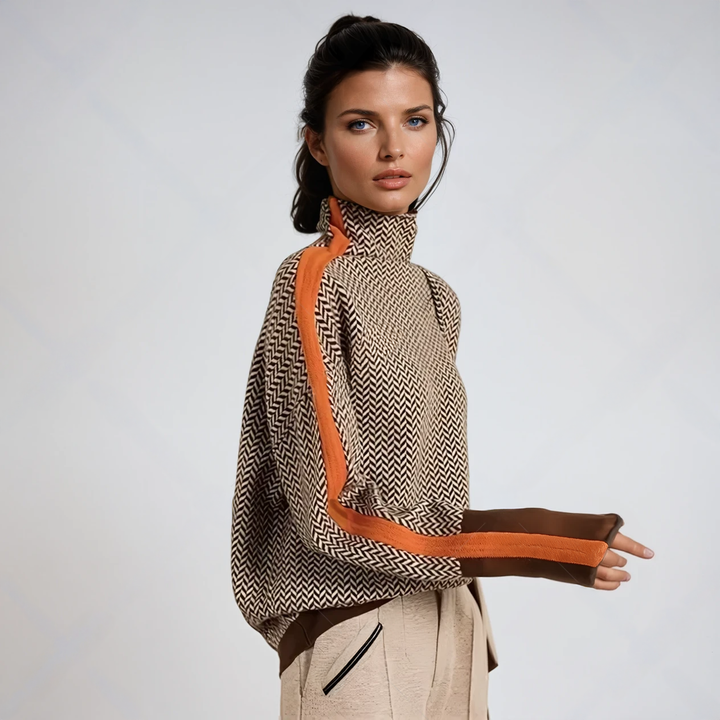 Reniva - Roll Neck Knit Jumper