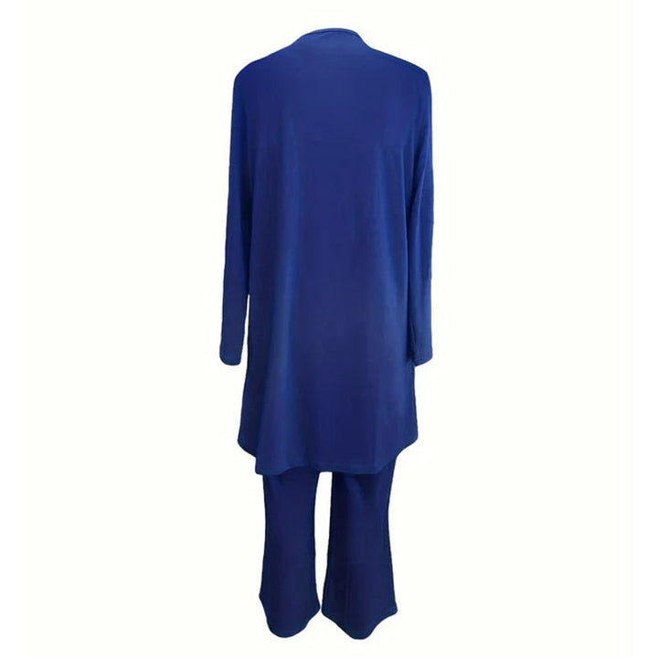 Kevara - Wide-Leg Suiting 3-Piece Set