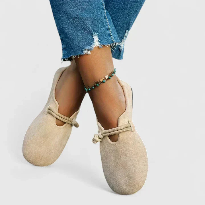 Tivara - Handstitched Rubber-Sole Loafers