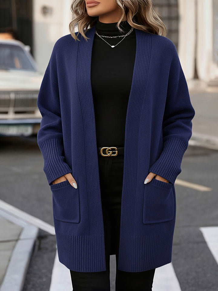 Navira - Ribbed Knit Cardigan