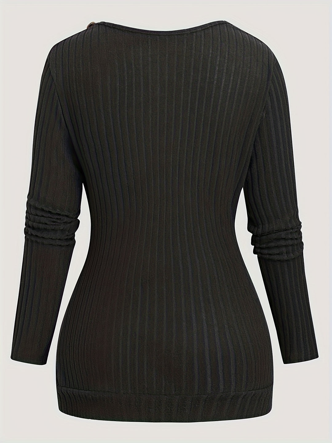 Solyne - Crew Neck Knit Top