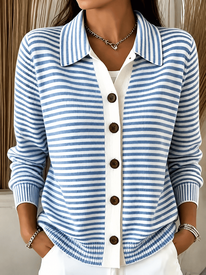 Neraya - Printed Knit Cardigan