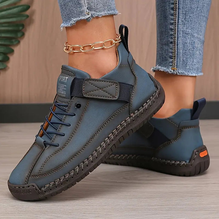 Silara - Lace-Up Textile Sneakers