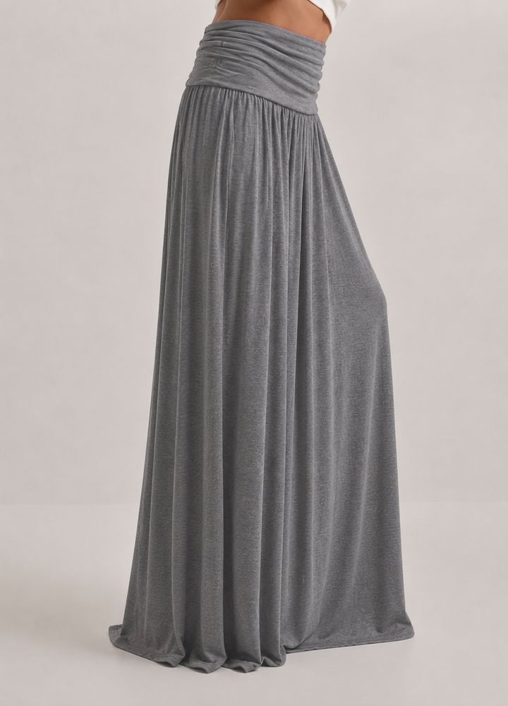 Orlise - Ruffled-Waist Skirt