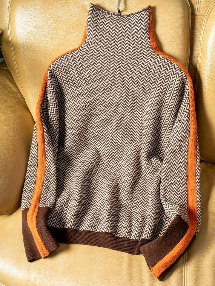 Reniva - Roll Neck Knit Jumper