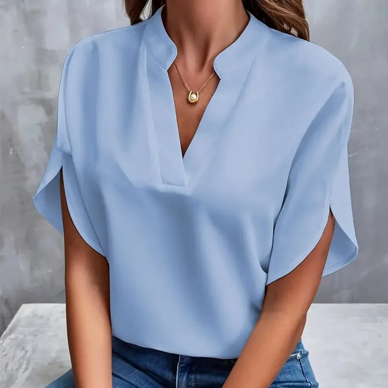 Vesina - Stretch Woven Blouse