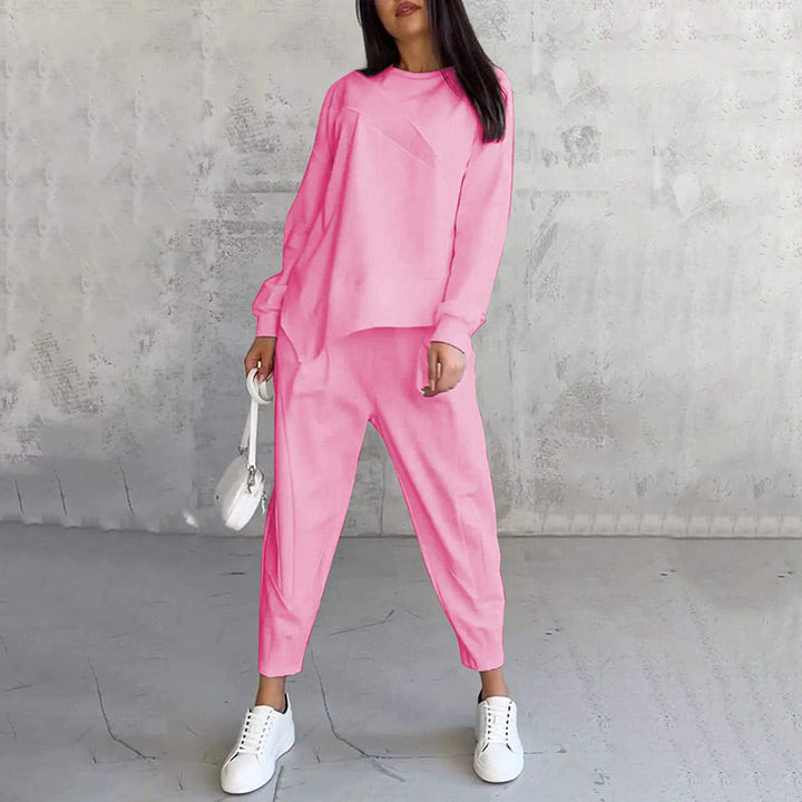 Belira - Round Neck Jersey Suit