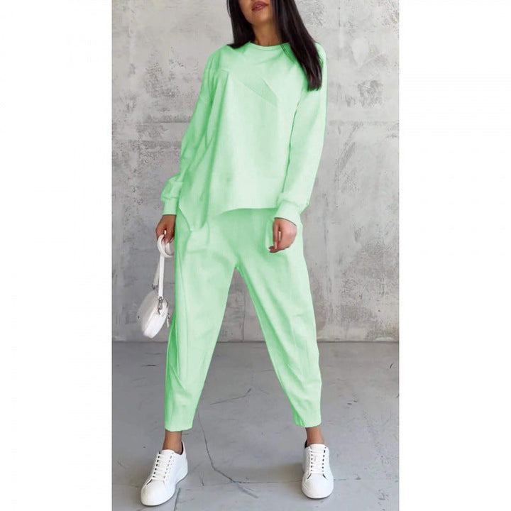 Belira - Round Neck Jersey Suit