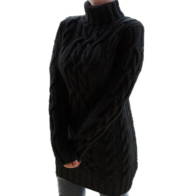 Mireva - Round Neck Knit Sweater