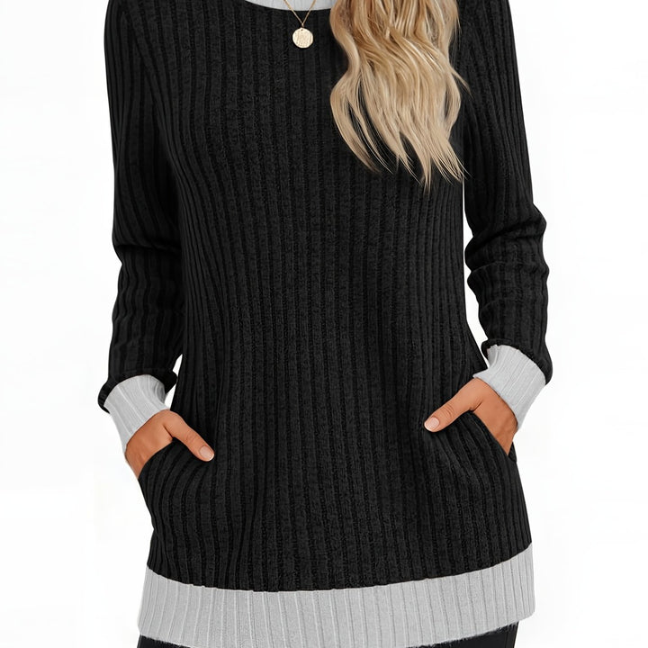 Soreli - Colour-Block Jersey Knit T-Shirt