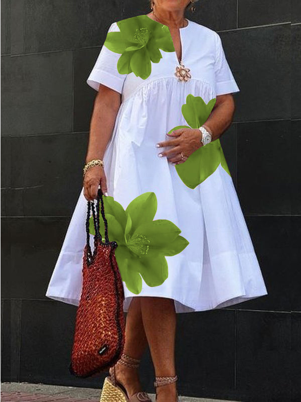 Orvina - Pleated Woven Midi Dress