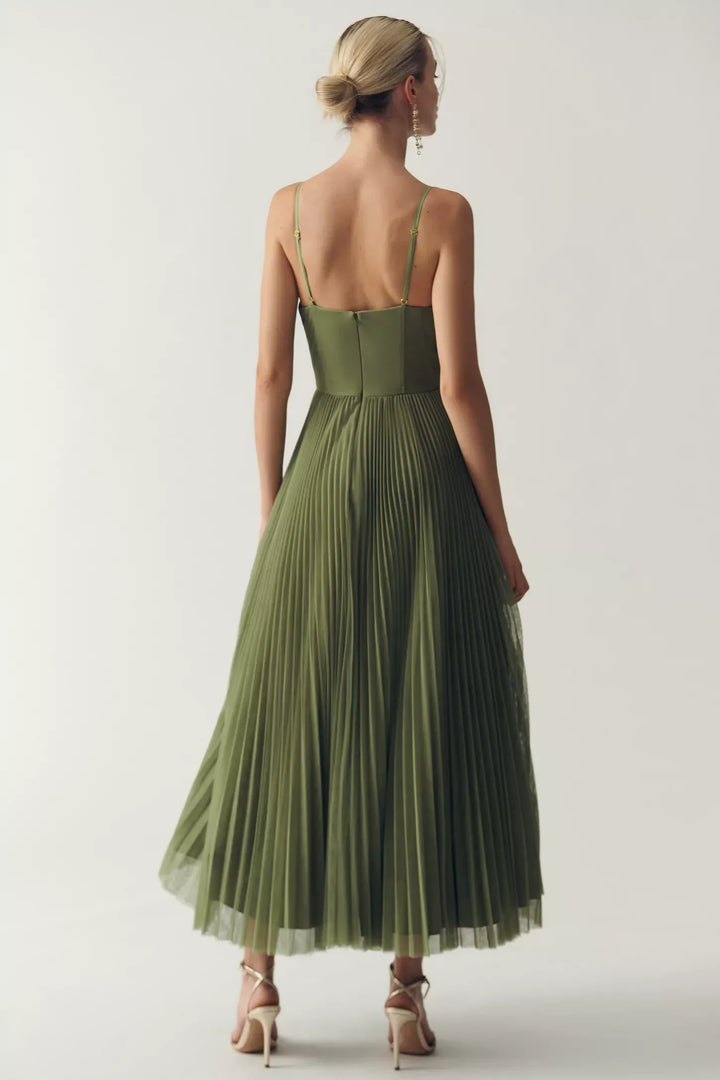 Solyne - Backless Woven Dress