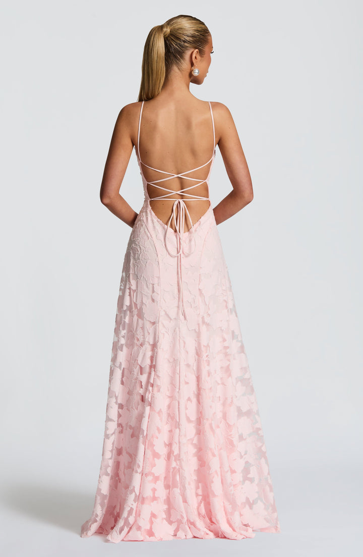 Caleia - Corset Lace Maxi Dress