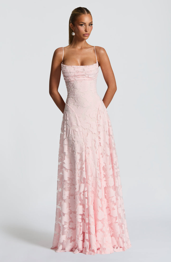 Caleia - Corset Lace Maxi Dress