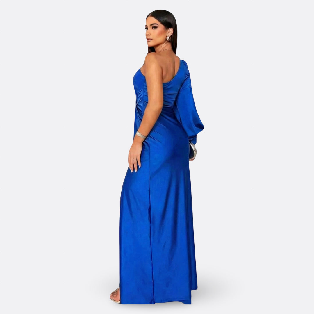Silara - V-Neck Woven Maxi Dress