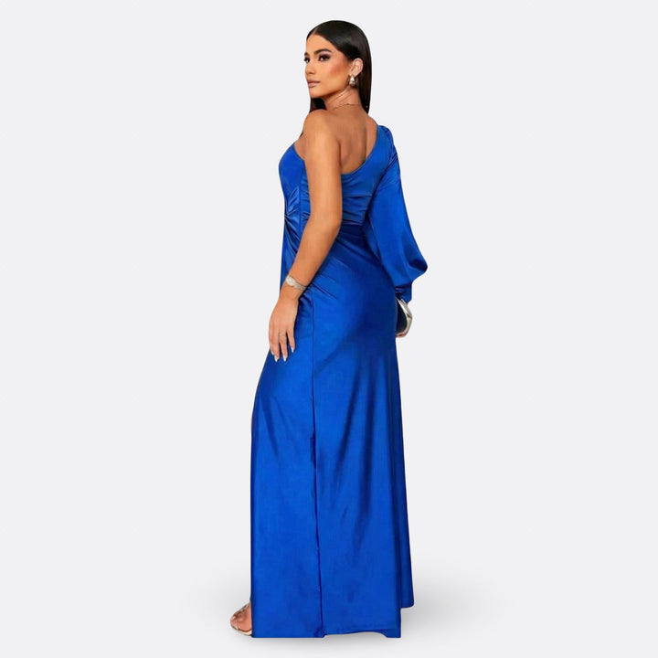 Silara - V-Neck Woven Maxi Dress