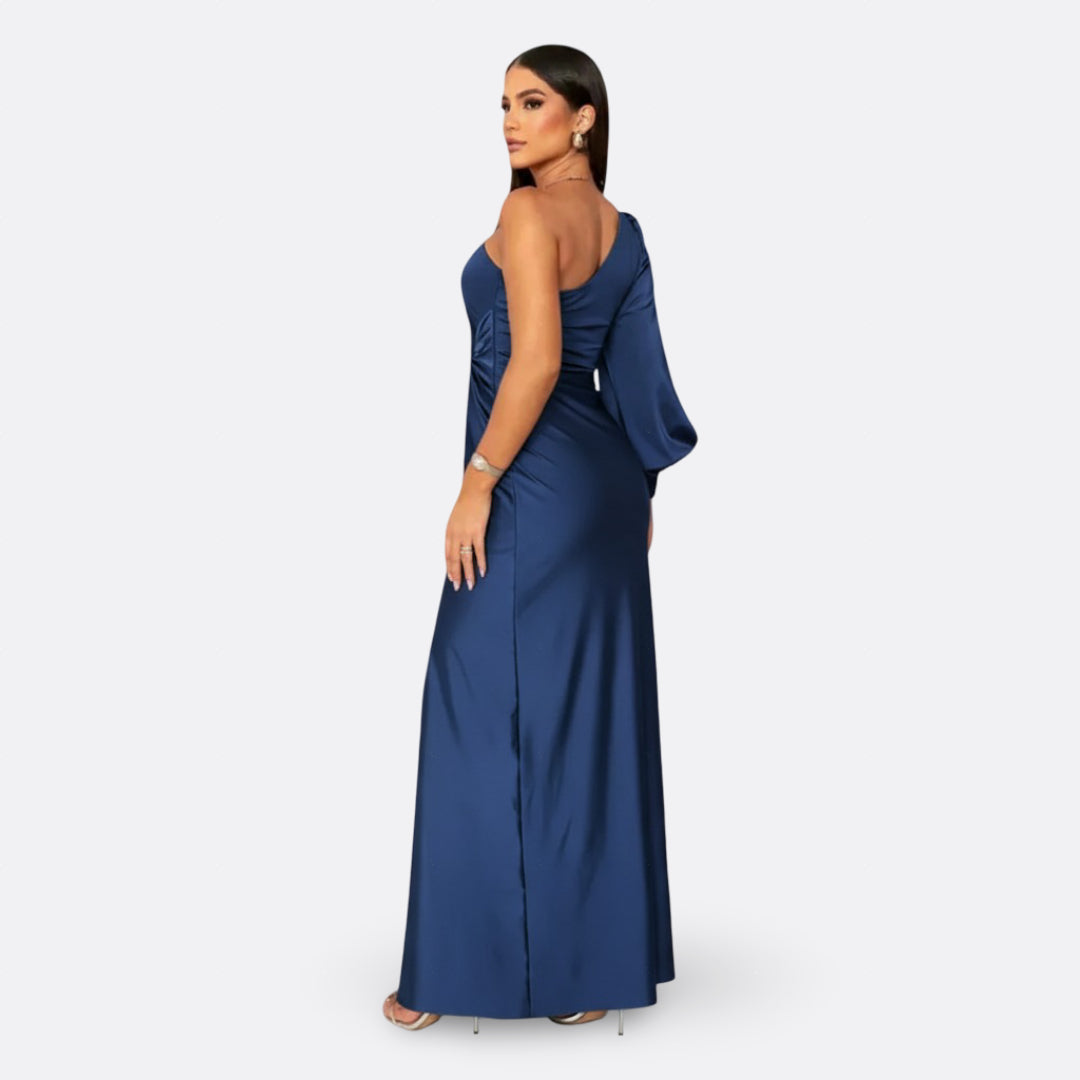 Silara - V-Neck Woven Maxi Dress