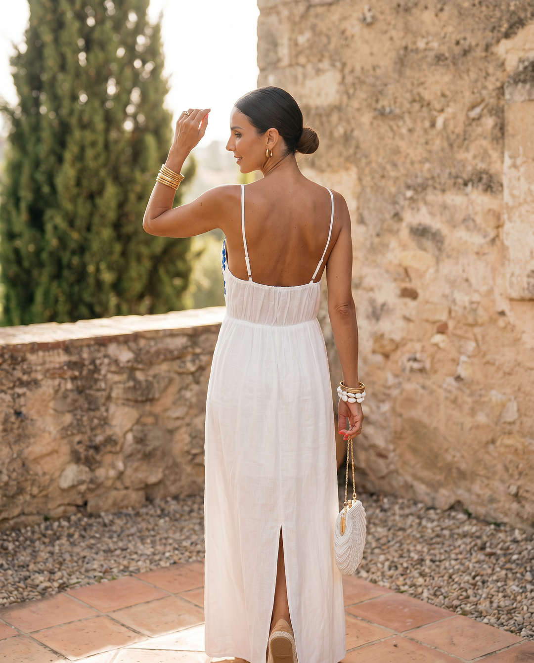 Mireva - Draped Lightweight Woven Dress