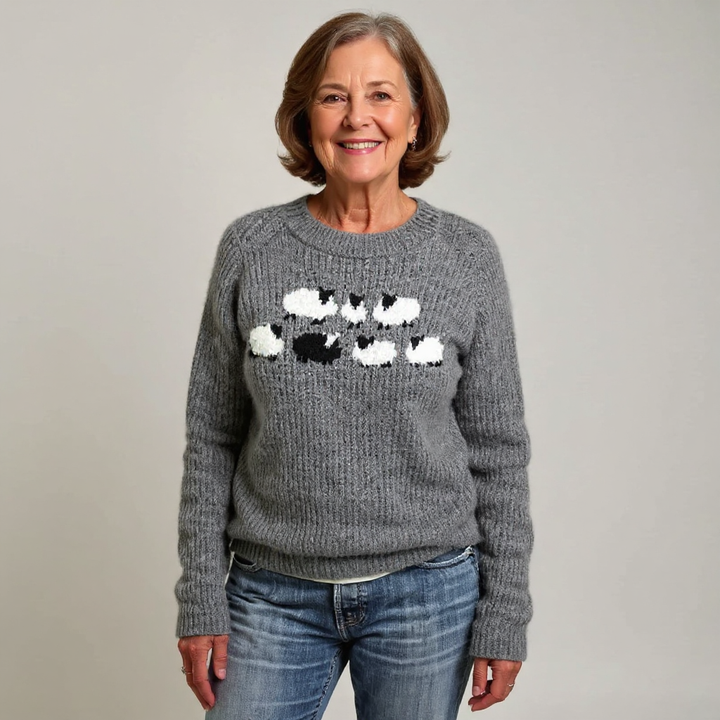 Tevian - Jacquard Yoke Pullover