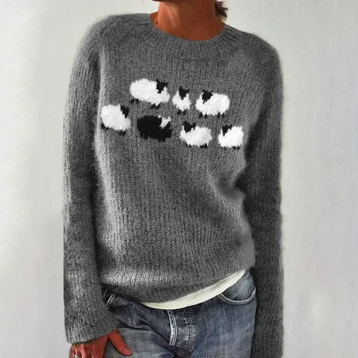 Tevian - Jacquard Yoke Pullover