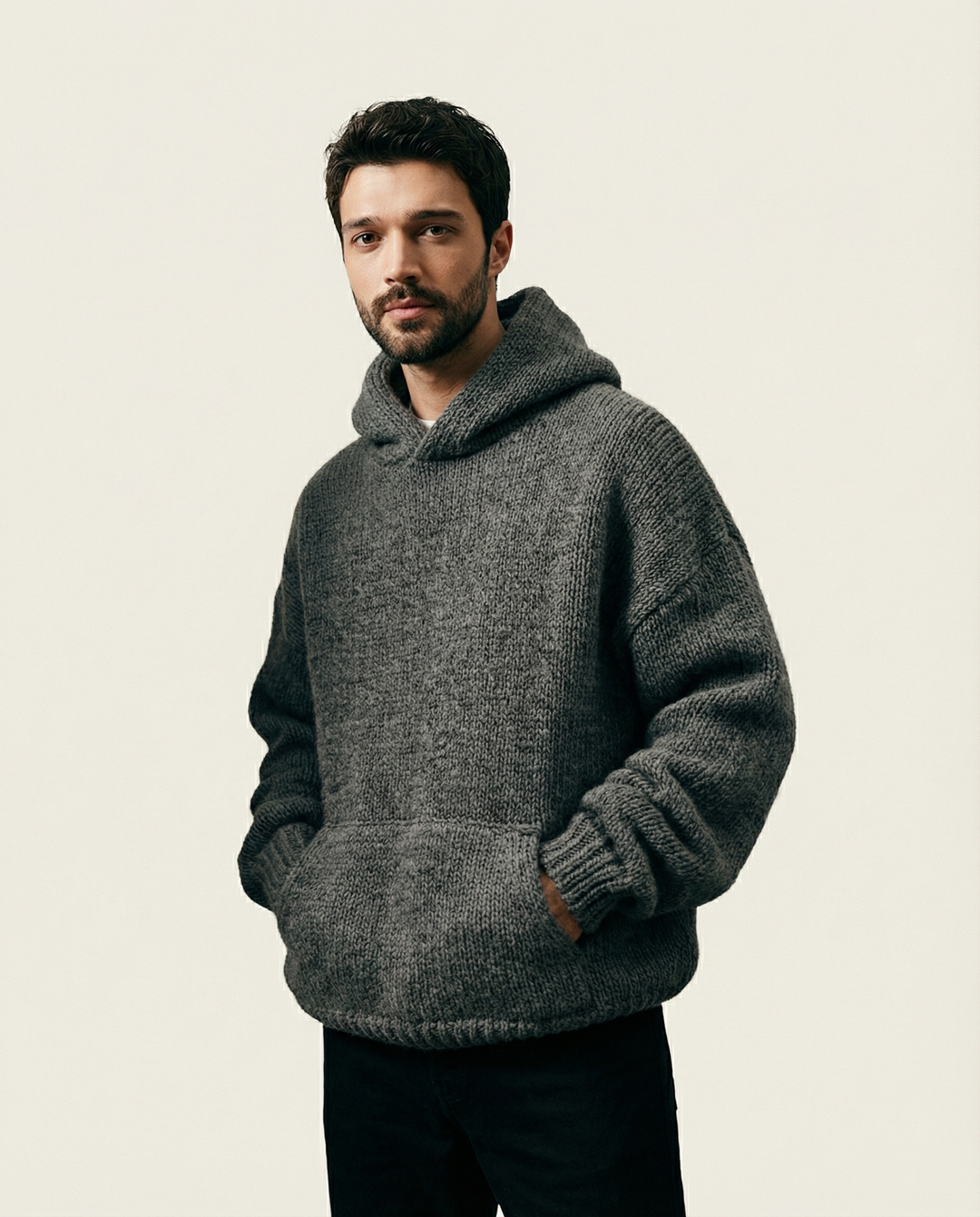 Tavine - Lightweight Knit Hooded Sweatshirt