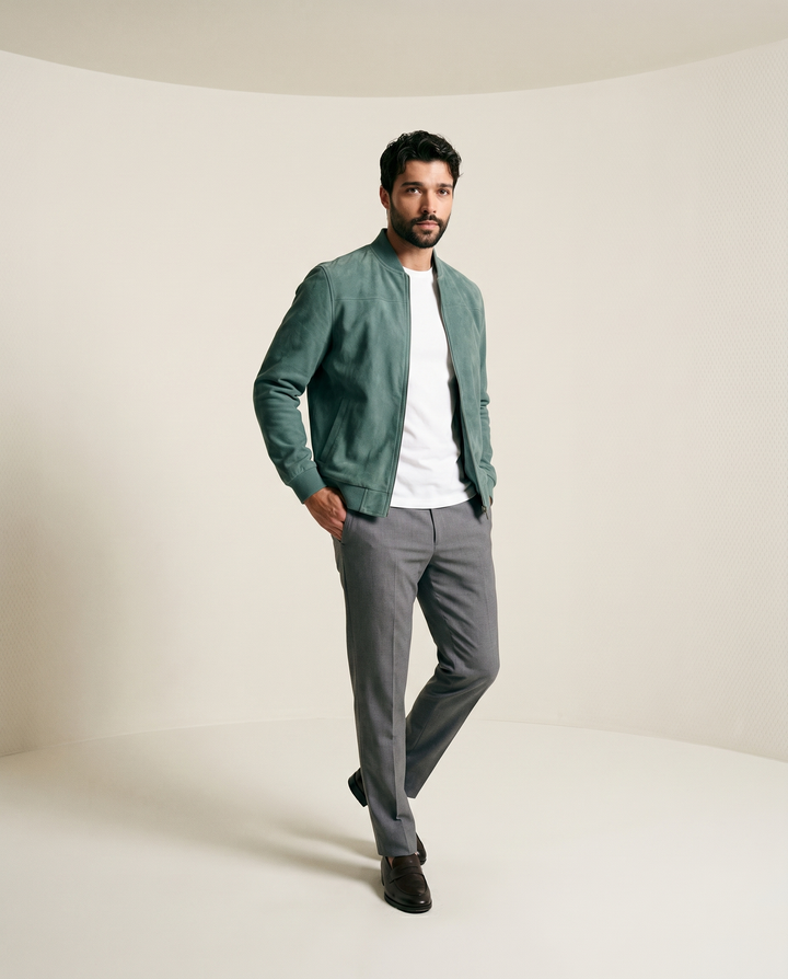 Navren - Tailored Fit Woven Jacket