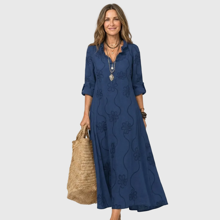 Nivara - Woven Maxi Dress