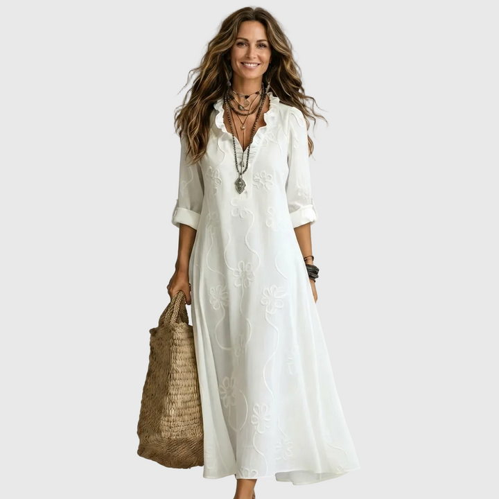 Nivara - Woven Maxi Dress