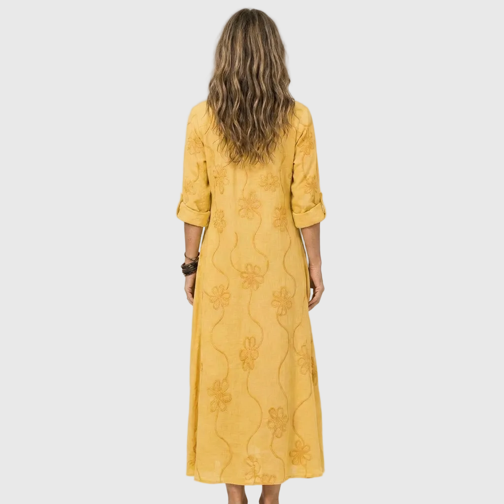 Nivara - Woven Maxi Dress