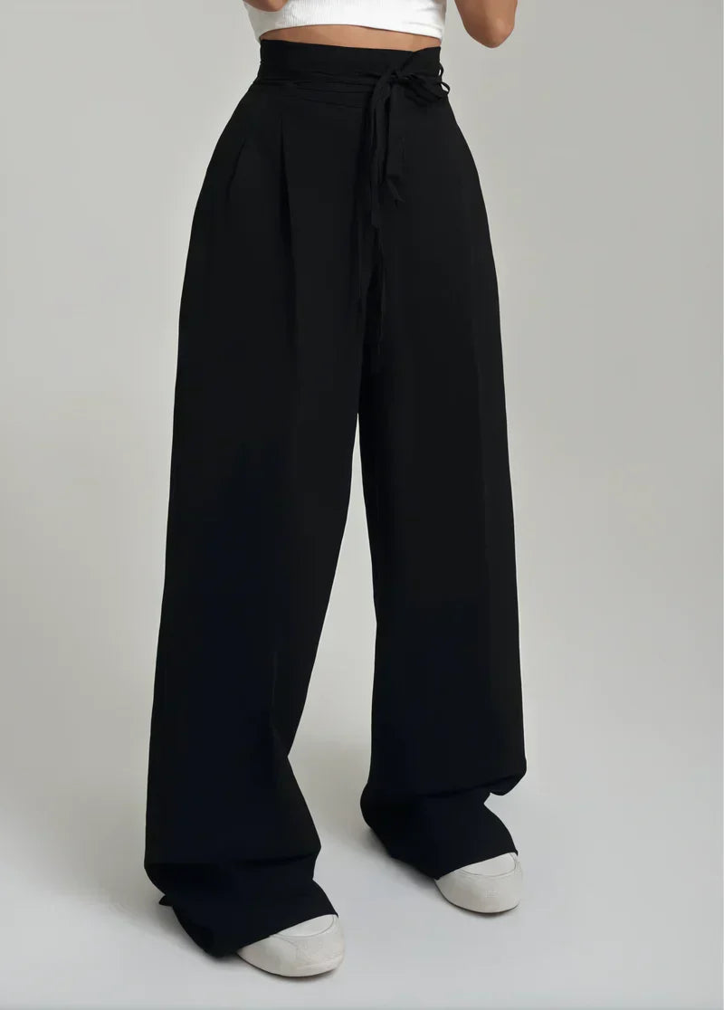 Avenya - Wide-Leg Woven Trousers