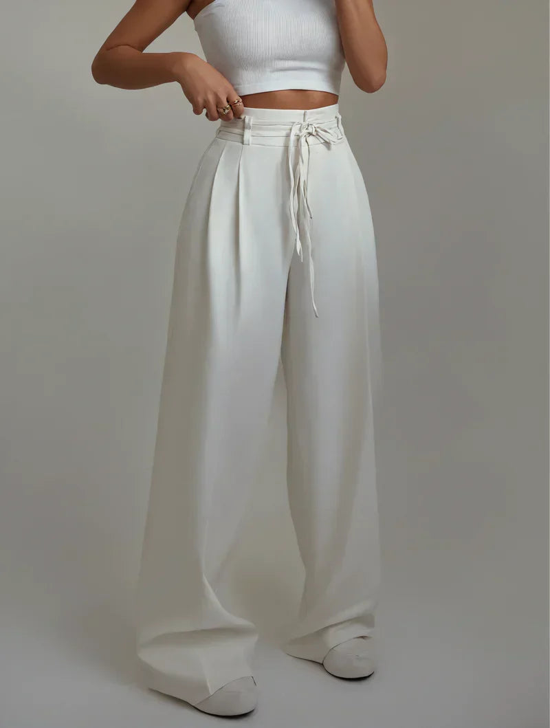 Avenya - Wide-Leg Woven Trousers