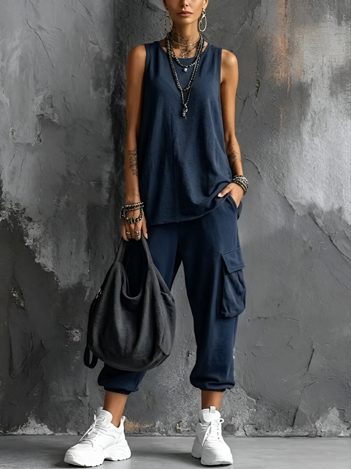 Elyra - Draped Woven Set