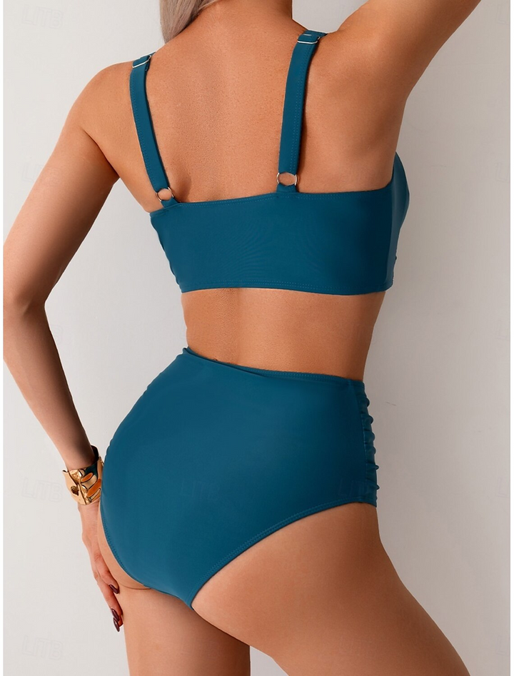 Sivara - Ruched Tricot Bikini Set