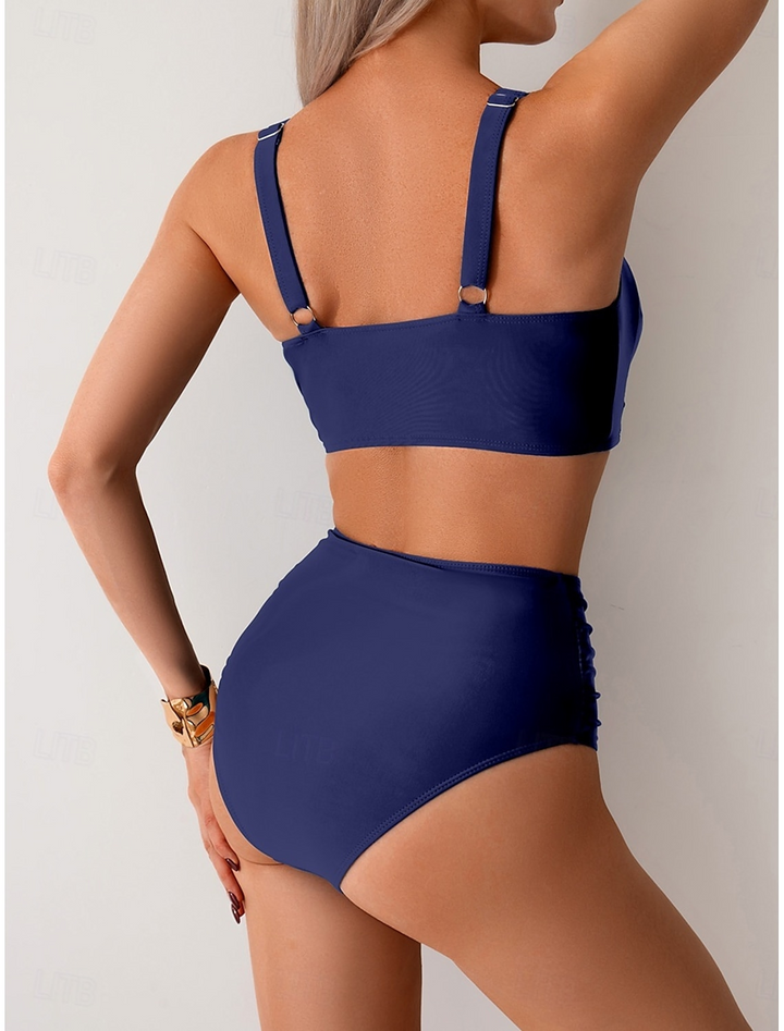 Sivara - Ruched Tricot Bikini Set
