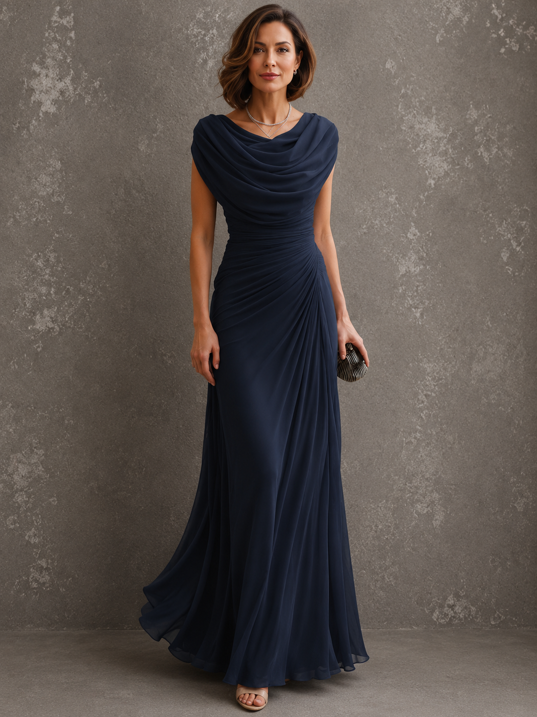 Seliva - Draped Maxi Dress