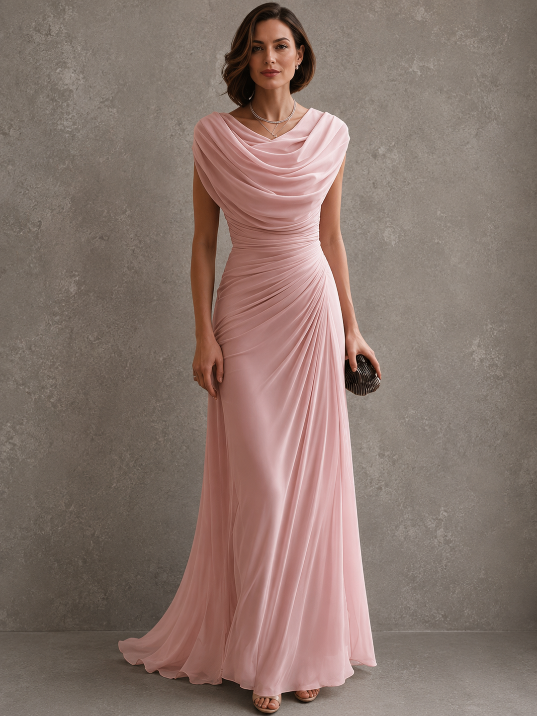 Seliva - Draped Maxi Dress