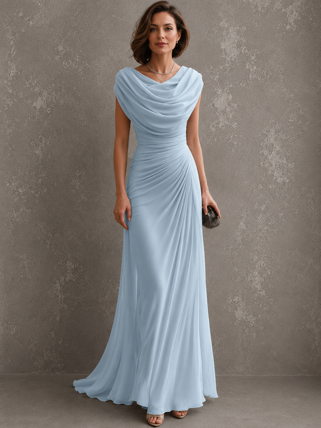 Seliva - Draped Maxi Dress
