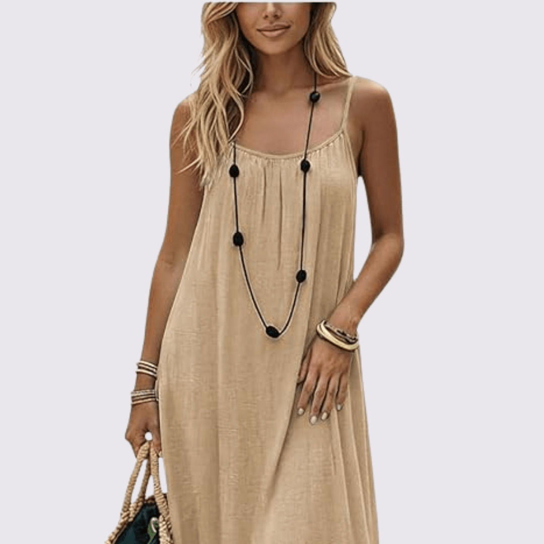Talira - Adjustable-Back Knit Dress