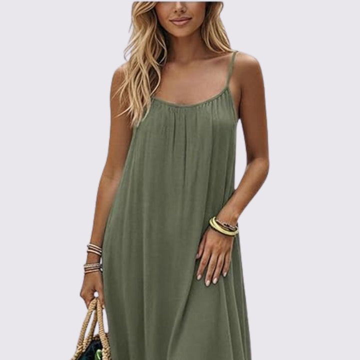 Talira - Adjustable-Back Knit Dress