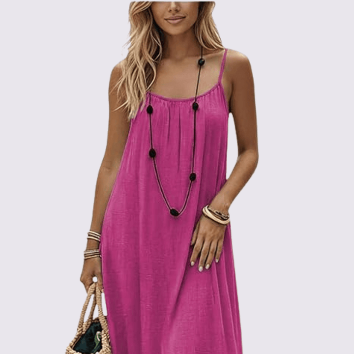 Talira - Adjustable-Back Knit Dress
