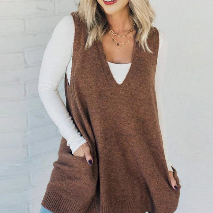 Kelira - Pocketed Woven Top