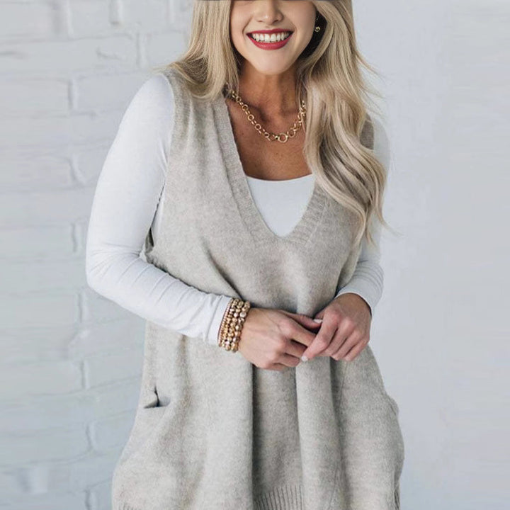 Kelira - Pocketed Woven Top