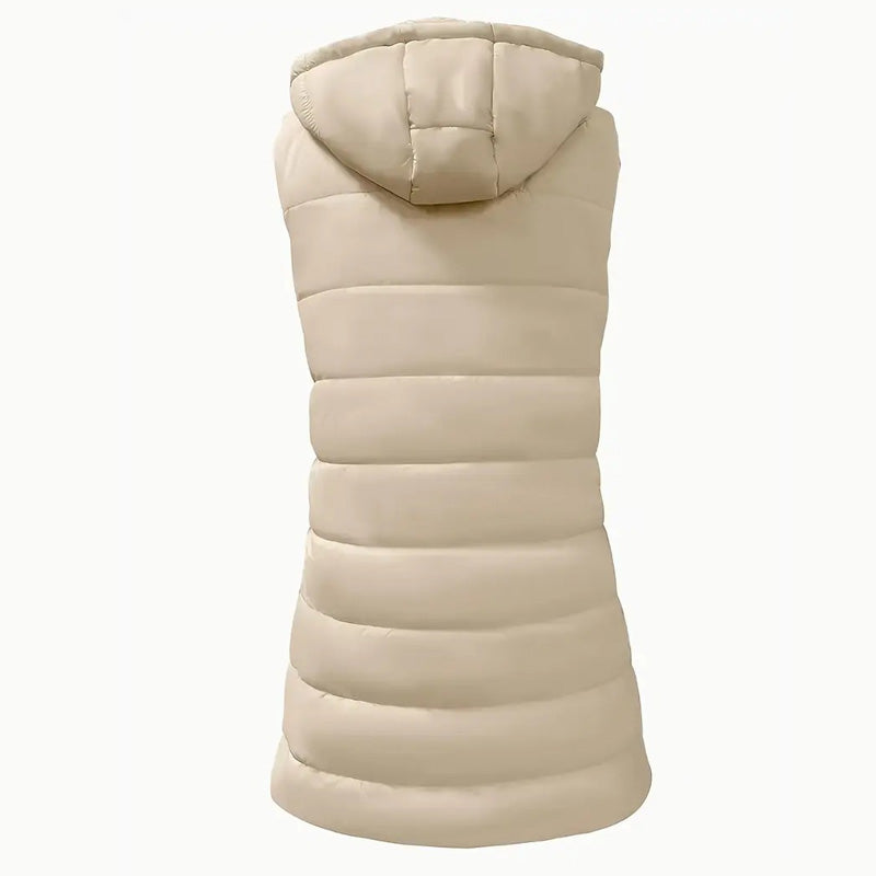 Luniva - Sleeveless Cotton-Fill Puffer Jacket