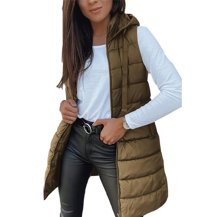 Luniva - Sleeveless Cotton-Fill Puffer Jacket