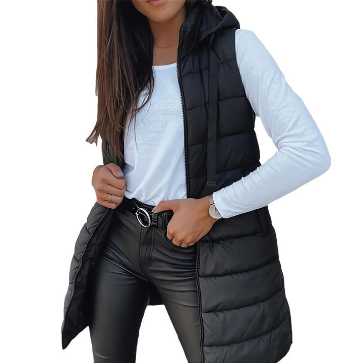 Luniva - Sleeveless Cotton-Fill Puffer Jacket