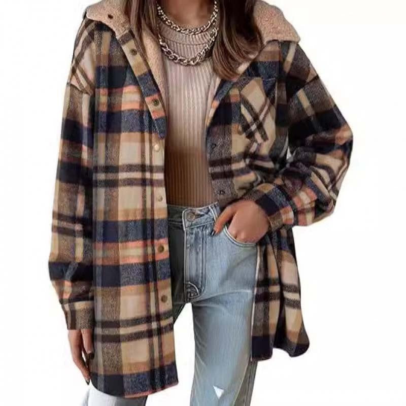 Nivara - Hooded Flannel Jacket