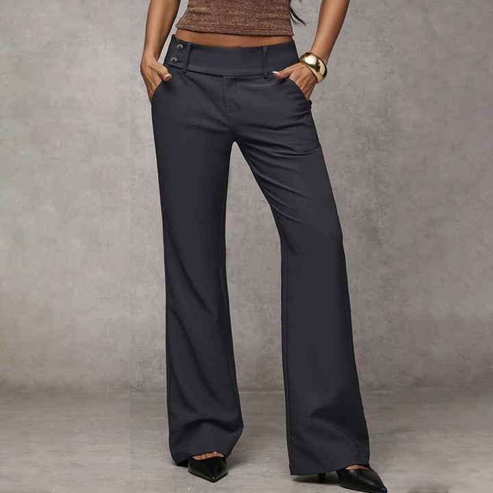 Sivara - Wide-Leg Woven Trousers