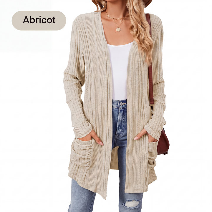 Virela - Open-Front Knit Coat