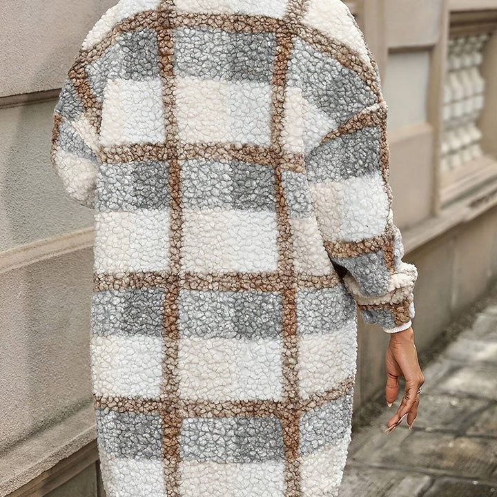 Mireva - Checked Woven Coat